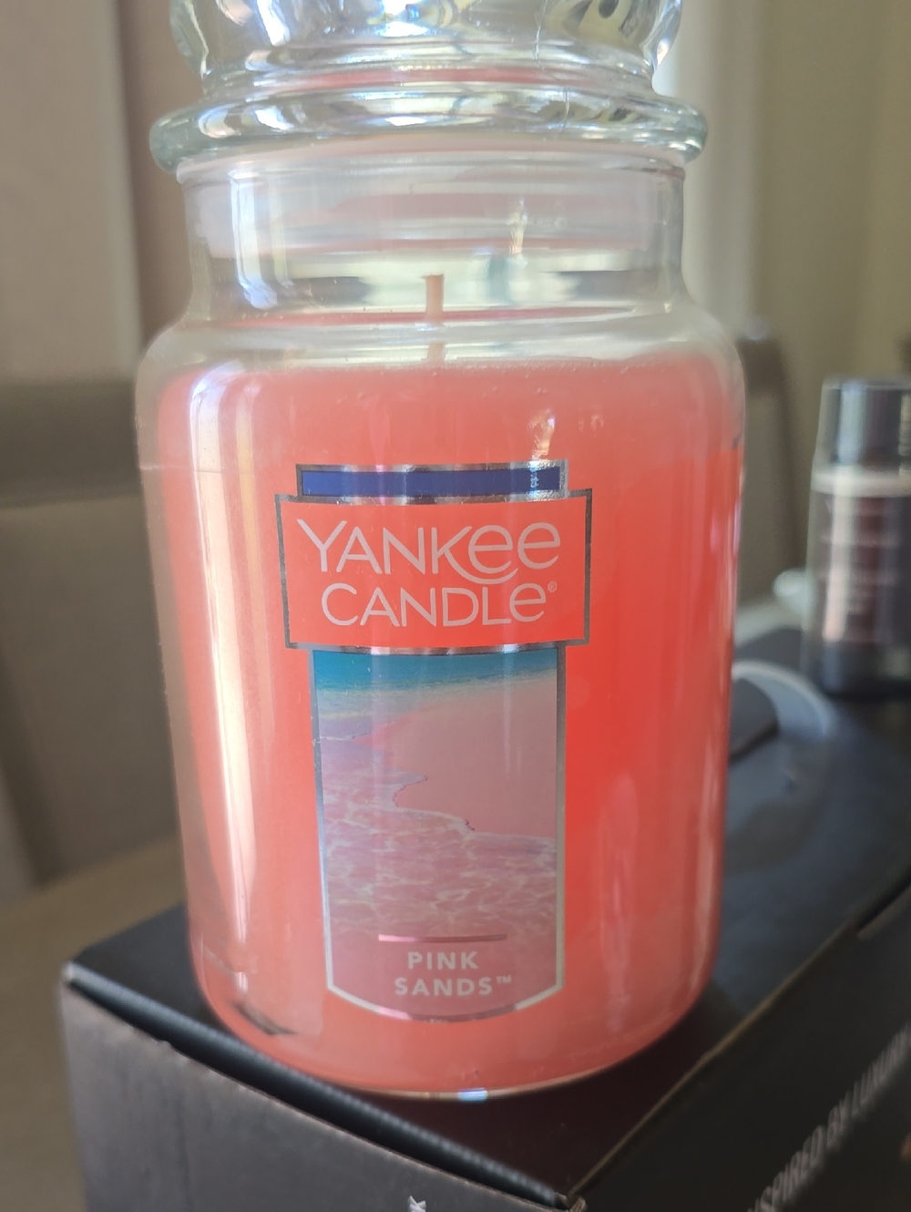 Yankee Candle Pink Sands Jar Candle - Coral Pink